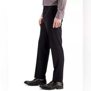 Perry Ellis Portfolio Men's Black Ice Dress Pants with the modern fit. NWT